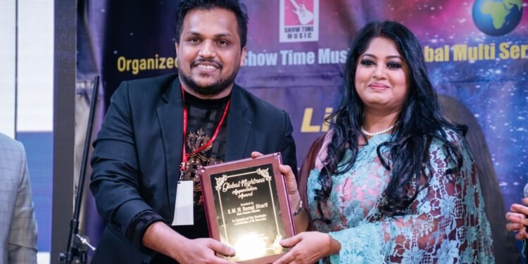 গ্লোবাল মিউজিক অ্যাপ্রিসিয়েশন অ্যাওয়ার্ড ২০২৩ পেলেন বেজ গিটারিস্ট এ এম এম নেওয়াজ শরীফ