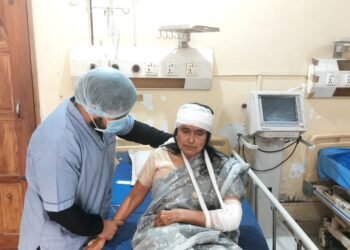 গৌরী রানী দাস পরিবারের বাড়ি লক্ষ্য করে হামলা