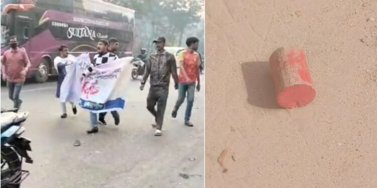 সকালে ঝটিকা মিছিল, দুপুরে ককটেল উদ্ধার: মোহাম্মদপুরে আতঙ্ক