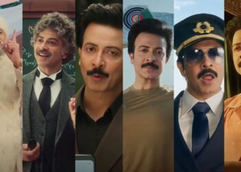 ‘প্রফেসর’ থেকে ‘বৃদ্ধ’, এক বিজ্ঞাপনেই ৬ ভিন্ন লুকে শাকিব খান