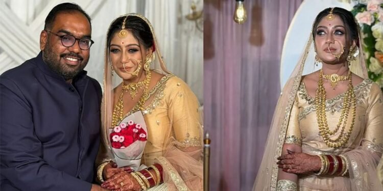 Maimuna-Momo-and-Raphael-Ahsan-got-married-in-a-family-arrangement