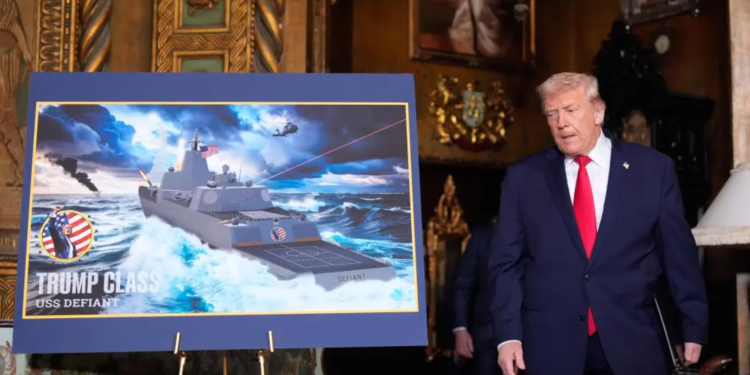 নিজের নামে যুদ্ধজাহাজ বানাচ্ছেন ডোনাল্ড ট্রাম্প