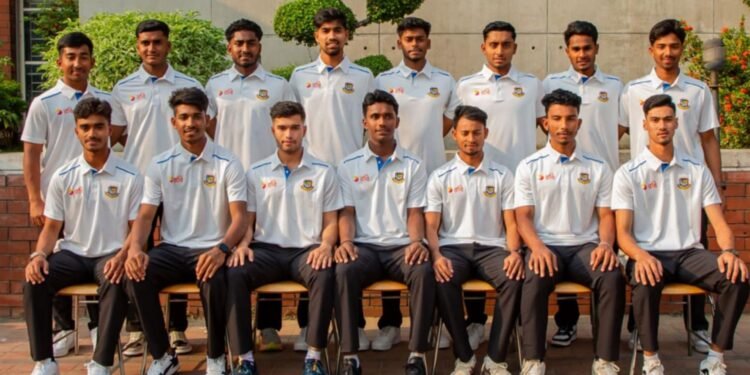 ৩০টির বেশি ম্যাচ খেলার অভিজ্ঞতা নিয়ে এশিয়া কাপ মিশনে টাইগার যুবারা