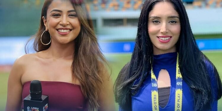 ভারত ও পাকিস্তানের দুই সুন্দরী উপস্থাপিকা মাতাবেন এবারের বিপিএল