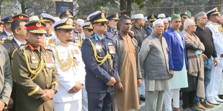 খালেদা জিয়ার জানাজায় ড. ইউনূস ও সেনাপ্রধান