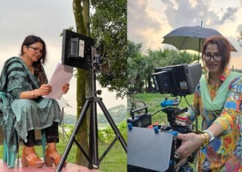 নেপালের মনোরম লোকেশনে নাজনীন হাসান খানের ‘নেপালে হানিমুন’