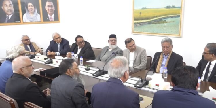 ব্যবসায়ীদের সঙ্গে তারেক রহমানের বৈঠক: চাঁদাবাজি ও আমলাতান্ত্রিক হয়রানি বন্ধের প্রতিশ্রুতি