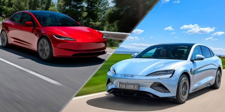 ইভি দুনিয়ার নতুন রাজা বিওয়াইডি: মুকুট হারাল টেসলা