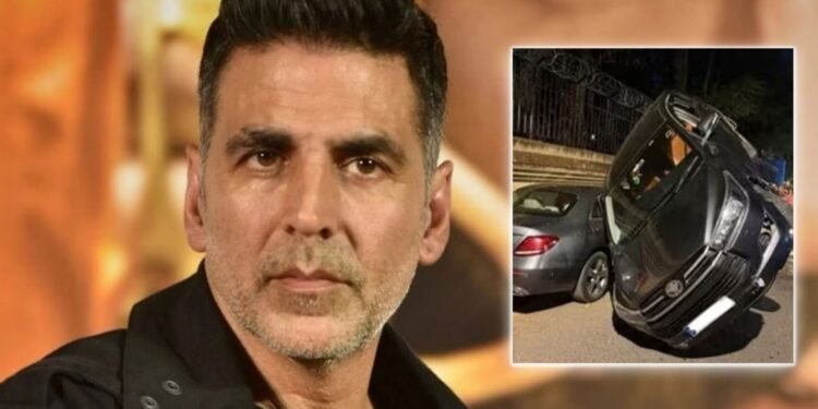 বড় দুর্ঘটনার কবলে অক্ষয় কুমারের গাড়িবহর