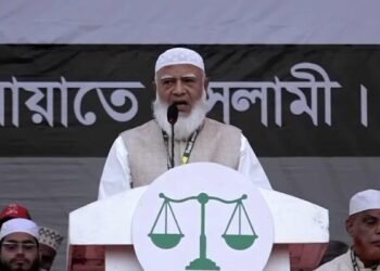 ‘ভিক্ষুকের কাছ থেকেও চাঁদা নেওয়া হয়, এটা বন্ধ হবে’: মিরপুরে জামায়াত আমির