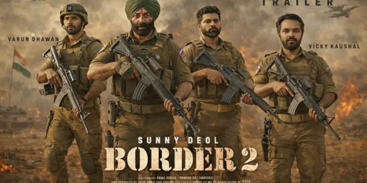 বক্স অফিসে সানি দেওলের সুনামি: ৩ দিনেই ‘বর্ডার ২’-এর আয় ১১৫ কোটি