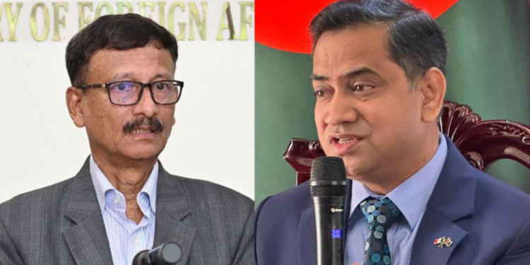 পররাষ্ট্র উপদেষ্টার বিরুদ্ধে রাষ্ট্রদূত মুশফিক ফজল আনসারির অভিযোগ