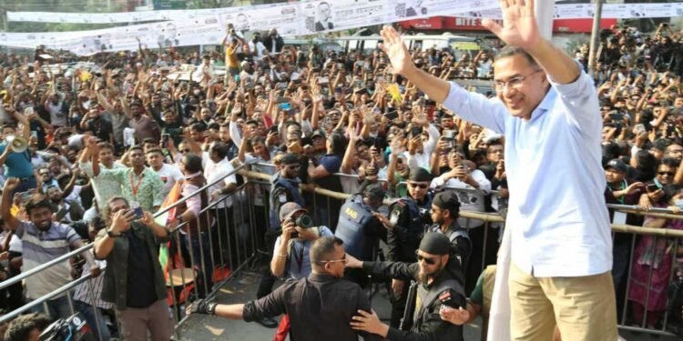 শৈশবের স্মৃতিচারণ করে ধানের শীষে ভোট চাইলেন তারেক রহমান