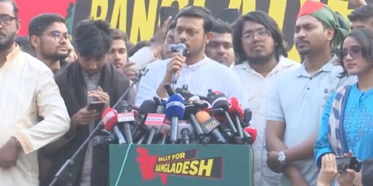 নির্বাচন বানচালে সরকারের একটি মহল জড়িত: শহীদ মিনারে নাসিরুদ্দীন পাটওয়ারী