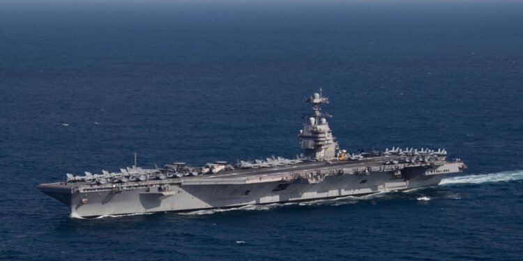 ইরানে সম্ভাব্য হামলা: ভূমধ্যসাগরে বিশ্বের বৃহত্তম বিমানবাহী রণতরী
