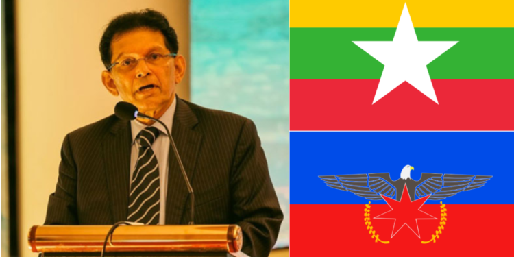 পররাষ্ট্রমন্ত্রী ড. খলিলুর রহমানকে মিয়ানমার ও আরাকান সেনার অভিনন্দন