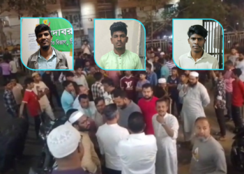 আদাবরে চাঁদা না পেয়ে কারখানায় সশস্ত্র হামলা, তিনজনকে গ্রেপ্তার