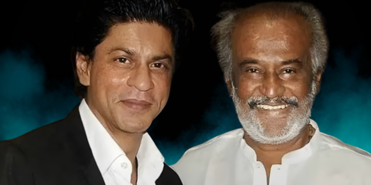 বড় পর্দায় প্রথমবার একসঙ্গে রজনীকান্ত ও শাহরুখ খান