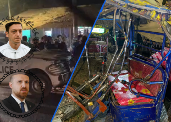 উখিয়ায় দুর্ঘটনার কবলে মেসুত ওজিল ও বিলাল এরদোগানের গাড়িবহর