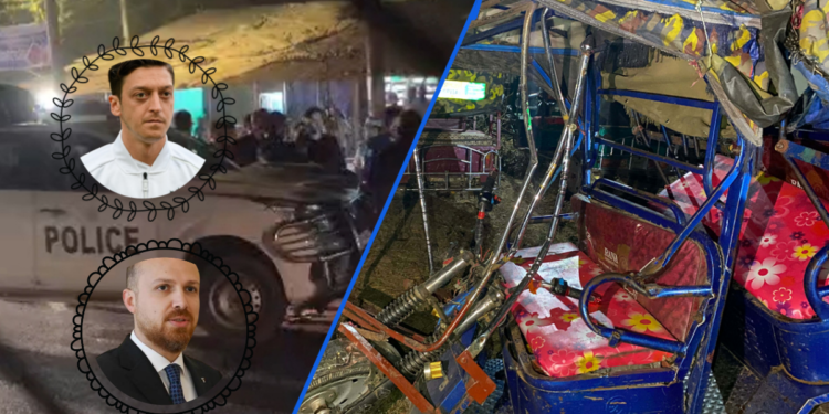 উখিয়ায় দুর্ঘটনার কবলে মেসুত ওজিল ও বিলাল এরদোগানের গাড়িবহর