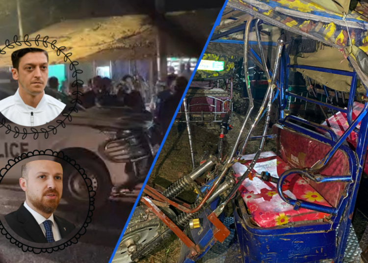 উখিয়ায় দুর্ঘটনার কবলে মেসুত ওজিল ও বিলাল এরদোগানের গাড়িবহর