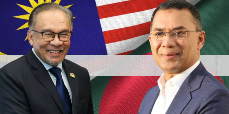 প্রধানমন্ত্রী তারেক রহমানকে মালয়েশিয়ার প্রধানমন্ত্রীর অভিনন্দন