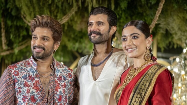 হায়দেরাবাদ বিজয়-রাশমিকার রাজকীয় রিসেপশনে বসল তারার মেলা