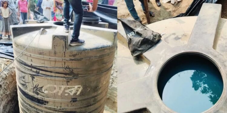 বাঁশঝাড়ে মাটির নিচে মিলল ১০ হাজার লিটার ডিজেল!