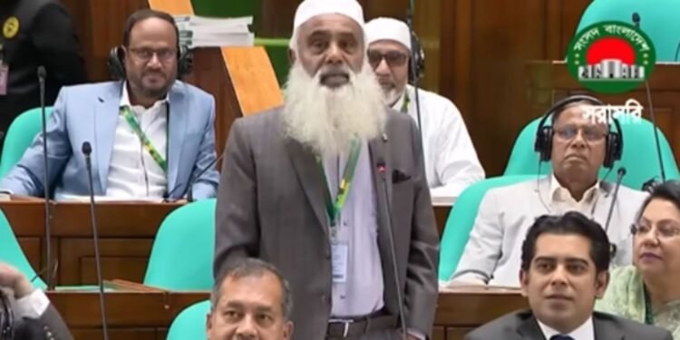 'যার জন্য শিন্নি খাইলা, মোল্লা চিনলা না', সংসদে জামায়াত-এনসিপিকে তোপ বিএনপি এমপির