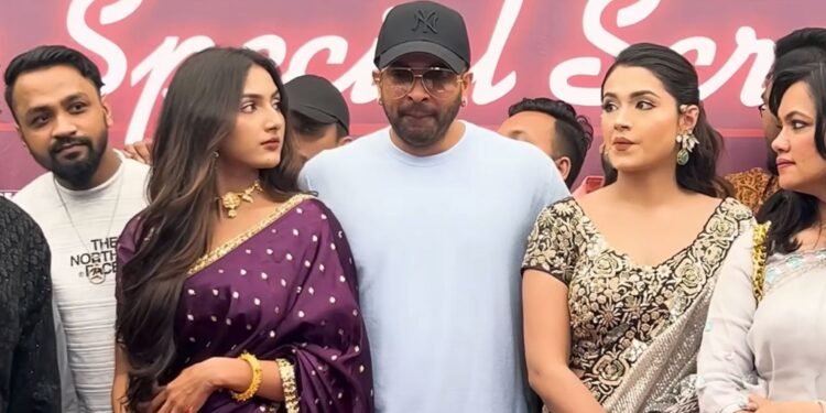 দুই সহ-অভিনেত্রীর সঙ্গে শাকিবের অপেশাদার আচরণ নিয়ে তুমুল বিতর্ক