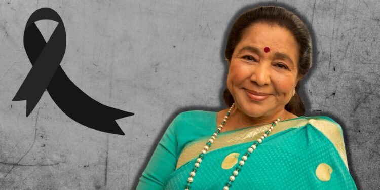 ৯২ বছর বয়সে চলে গেলেন কিংবদন্তি সঙ্গীতশিল্পী আশা ভোঁসলে