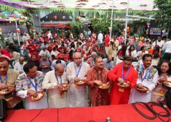 উৎসবমুখর পরিবেশে জাতীয় প্রেস ক্লাবে উদযাপিত হলো বাংলা নববর্ষ-১৪৩৩