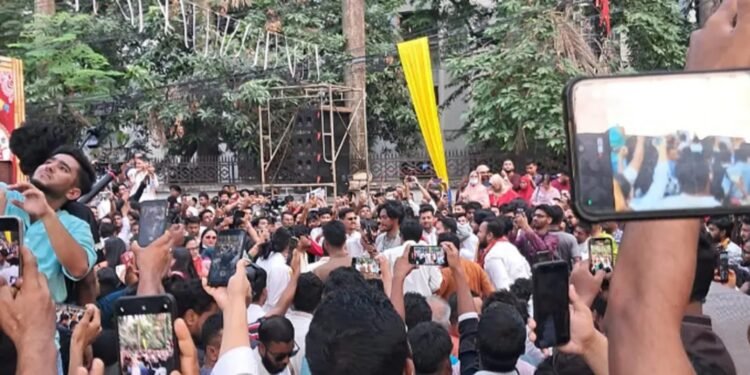 পহেলা বৈশাখে গানের তালে মাতলেন এনসিপি নেতারা