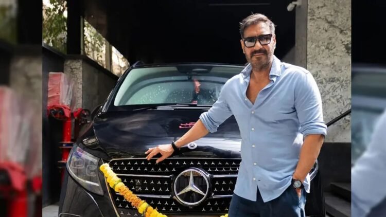 নিজেকে মার্সিডিজ উপহার দিলেন অজয়