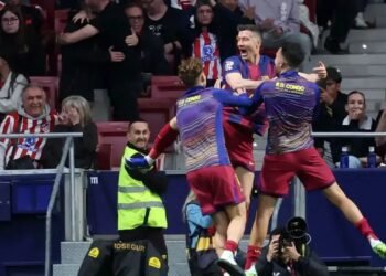 অ্যাতলেটিকো মাদ্রিদকে ২-১ গোলে হারাল বার্সেলোনা