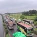 ঢাকা-টাঙ্গাইল মহাসড়কে ৩৬ কিলোমিটার যানজট