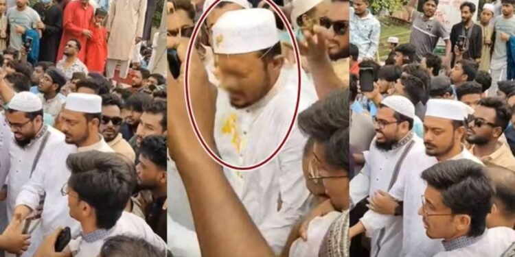 ঝিনাইদহে জুমার নামাজের পর এনসিপি নেতা নাসীরুদ্দীনের ওপর হামলা
