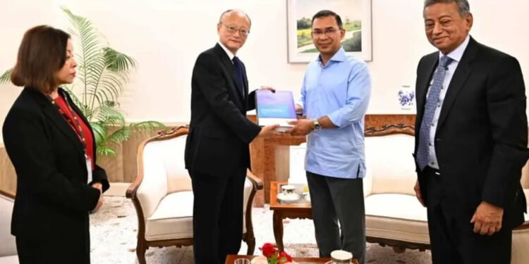 প্রধানমন্ত্রীর সঙ্গে এডিবির প্রেসিডেন্ট মাসাতো কান্দার সৌজন্য সাক্ষাৎ