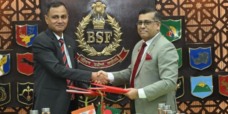 সীমান্তে টহল ও গোয়েন্দা তথ্য বিনিময়ে একমত বিজিবি-বিএসএফ