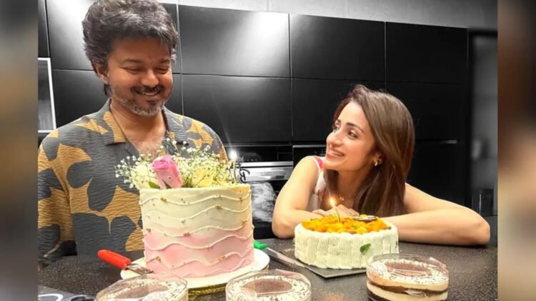 আনফলো গুঞ্জনের মাঝেই মধ্যরাতে বিজয়ের জন্মদিনে তৃষার চমক