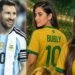 ‘এই লোকটা এত ভালো খেলে কেন?’—মেসিতে বুঁদ বুবলী