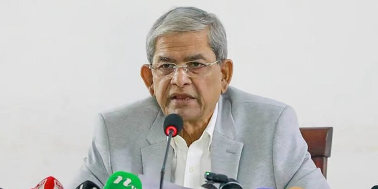 জুলাই সনদ নিয়ে বিরোধী দল বিভ্রান্তি ছড়াচ্ছে: মির্জা ফখরুল
