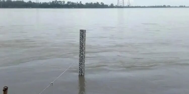 নীলফামারীতে তিস্তার পানি বিপৎসীমা ছুঁইছুঁই