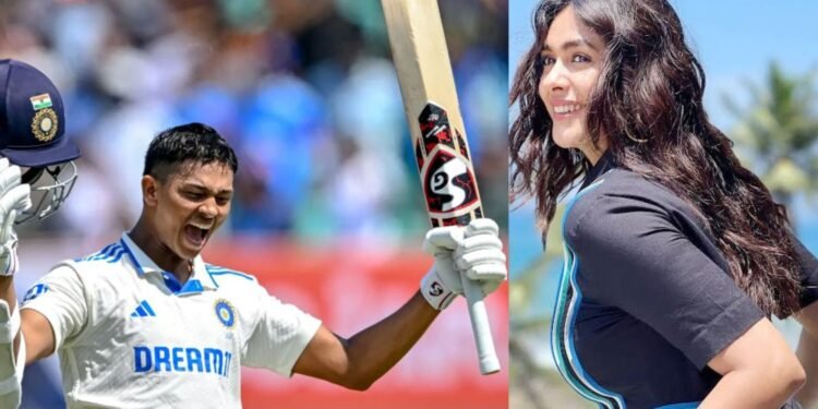 ধানুশের পর এবার তরুণ ক্রিকেটার যশস্বীর প্রেমে ম্রুণাল ঠাকুর?
