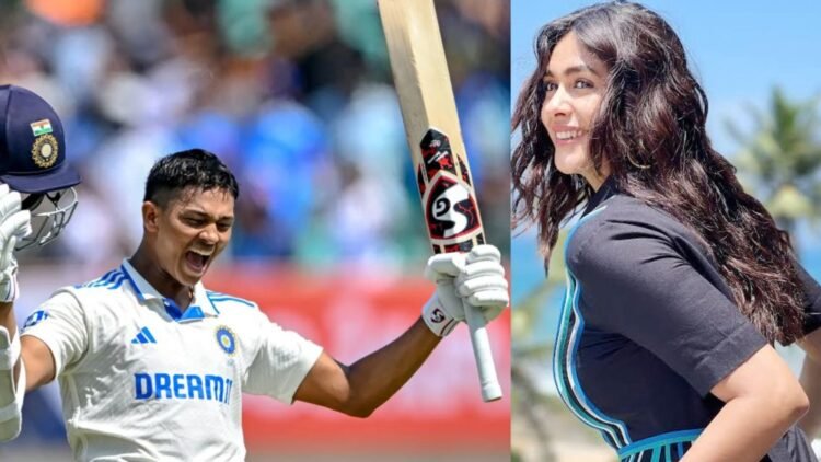 ধানুশের পর এবার তরুণ ক্রিকেটার যশস্বীর প্রেমে ম্রুণাল ঠাকুর?