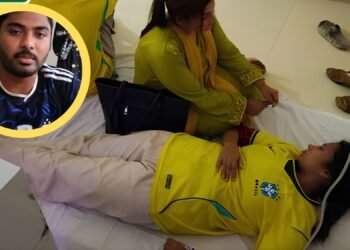 ব্রাজিলের হারে অসুস্থ তরুণীকে সব ভুলে হাসপাতালে নিলেন আর্জেন্টিনা সমর্থক