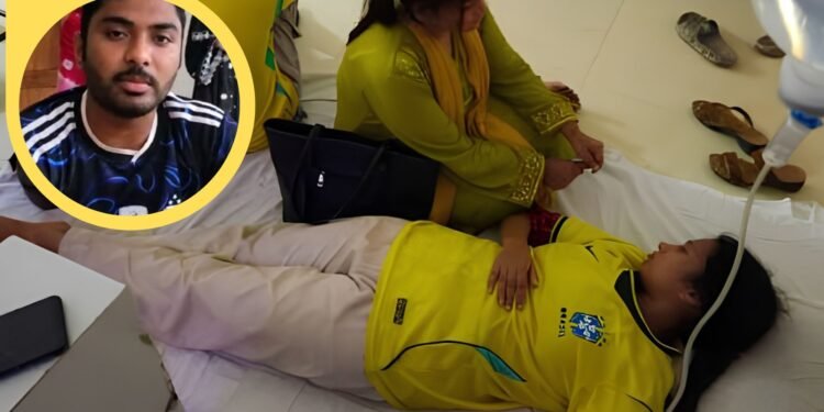 ব্রাজিলের হারে অসুস্থ তরুণীকে সব ভুলে হাসপাতালে নিলেন আর্জেন্টিনা সমর্থক