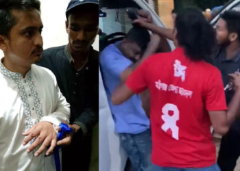 হবিগঞ্জে এনসিপির গাড়িবহরে হামলা, সারজিস নাসির সহ আহত ২০