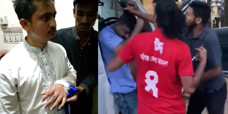 হবিগঞ্জে এনসিপির গাড়িবহরে হামলা, সারজিস নাসির সহ আহত ২০