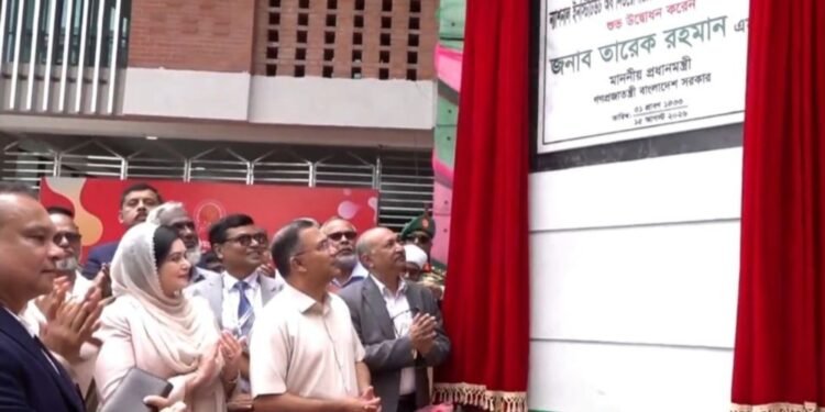 নিউরোসায়েন্সেস হাসপাতালে ৫০০ শয্যার নতুন ভবন উদ্বোধন করলেন প্রধানমন্ত্রী